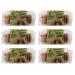 Set of 6 Matilde Vicenzi Ciambelle ai 5 Cereali e Riso Nero donuts with 5 cereals and black rice 200 g
