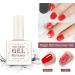 Nail Polish Remover Gel - Professional Non-Irritating Formula, 3-5 Minute Removal, No Foil Soaking Needed (15 ml) - Buy Online on GoSupps.com