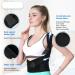 JXZXC Adjustable Back Posture Corrector Belt Women Men Prevent Slouching Relieve Pain Posture Corrector Black XXL - Buy Online on GoSupps.com