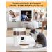 3.5L Automatic Cat Feeder with Dual Power Supply | Pet Dry Food Dispenser | Dog Feeder with Desiccant & Stainless Steel Bowl A1 - Buy Online on GoSupps.com
