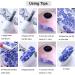 30 Colors Nail Foil Transfer Sticker Kalolary Big Size Holographic Flower Starry Sky Metallic Nail Art Stickers Tips Wraps Foil Transfer Adhesive Glitters DIY Nail Decoration(10 rolls each box.) - Buy Online on GoSupps.com