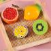 Artificial Fake Miniature Fruit Apples/Oranges/Bananas/Peach Toys Decorative Fruit Fake Accessories Decor Craft Model - Buy Online on GoSupps.com