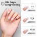 MIZHSE Solid Nail Glue 18g - Long Lasting Gel for Acrylic Nails | Mini UV LED Lamp Included - Professional Rhinestone Glue for Nail Salon - Buy Online on GoSupps.com