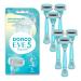 Dorco EVE 5 Disposable Razors for Women for Extra Smooth Shaving (6 Pcs)  5 Curved Blades with Flexible Moisture Bar  Womens Razors for Shaving with Aloe Vera Moisture Bar  Travel Essentials for Women  Portable Razors fo...
