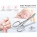 Professional Stainless Steel Nail Scissors with Rounded Ends - Precision & Safety for Nail Care - Buy Online on GoSupps.com