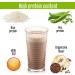 Weider Vegan Protein (750g) Iced Cappuccino Flavour - Pea & Rice Blend - Gluten-Free, Lactose-Free, Hexane-Free - Buy Online on GoSupps.com
