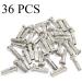 Pro Bamboo Kitchen 36pcs Silver Wheel Spoke Nipples | 14mm Spoke Caps for 14G Mountain Road Bicycles - Buy Online on GoSupps.com