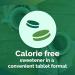 Sweetex Sugar Free Calorie Free Sweetener Tablets Convenient Pocket Size Dispenser Pack of 4 Total of 4800 Tablets - Buy Online on GoSupps.com