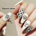 MR.FOX Nail Stamping Plate Set - 8Pcs Nail Art Stamp Kit for Women - Fashionable Designs - Buy Online on GoSupps.com