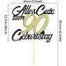 Happy 90th Birthday Cake Topper Sumerk 1 Piece Tortendeko for International Shipping - Buy Online on GoSupps.com