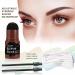 Eyewrew Waterproof Reusable Makeup Brow Stamp Kit | 10 Stencils & Brush for Perfect Brows - Medium Brown - Buy Online on GoSupps.com