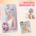 Voluminous Wavy Grey Messy Bun Extension with Hair Rope and Hairpin - Bridal Hairstyle Chignon Hairpiece - Buy Online on GoSupps.com