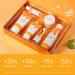 Vitamin C Skin Care Set - 6-in-1 Facial Routine Kit with Cleanser Toner Serum Cream & Eye Cream | Perfect Birthday Gifts for Teens & Women - Buy Online on GoSupps.com