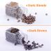 DuuFin 2500 Pcs Silicone Lined Micro Links Rings Hair Extension Beads 5mm - 5 Colors - Hair Feather Extensions Tool - Buy Online on GoSupps.com