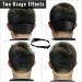 Blend Fade Comb Barber Fade Comb Heat Resistant Fade Comb Blending Hair Styling Barber Comb Professional Hair Cutting Comb with Hair Trimming Guide Neckline Shaving Template Haircut Band for Men Black-3 - Buy Online on GoSupps.com