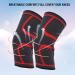 Elastic Nylon Knee Support for Running & Cycling - High Elastic Soft 3D Knitting Antiskid Breathable - Sizes M L XL - Perfect for Gym Workouts - Buy Online on GoSupps.com