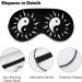 Sun Yin Yang Sleep Mask - Adjustable Eye Cover for Sleeping, Blocks Light for Night Travel and Nap - Men and Women - Buy Online on GoSupps.com