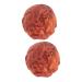 Sewoart 1 pair of decorative handballs Hand massage balls wooden handballs Hand massage balls wooden ball wooden wooden tension handballs wooden balls small hand small ball