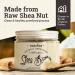 Naturise Organic Raw African Shea Butter - Pure Moisturizer for Skin & Hair, GMO-Free, 8 oz - Buy Online on GoSupps.com