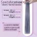Runature 55cm Gray Blue Bonding Extensions | Real Hair Keratin U-Tip | 25 Strands 25g - Long Lasting Premium Quality - Buy Online on GoSupps.com