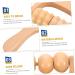 Fascia Massage Roller & Muscle Roller Stick | Manual Massage Tab & Wooden Trigger-Point Scooters | Ideal for Gua Sha Scraping - Fast International Shipping - Buy Online on GoSupps.com