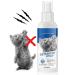 Anogol Cat Repellent Spray Effective Cat Deterrent Spray with Bitter Prevent Cats from Scratching Plants & Furniture Suit for Indoor & Outdoor White-blue