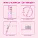 CHAIN PEAK Musical Kids Sonic Electric Toothbrush Rechargeable Smart Cartoon Toothbrush for Children Toddlers for Age 3-12 with 2- MinTimer 3 Modes 4 Bristles 34000VPM (Pink Rabbit) Pink Rabbit(package Might Vary) - Buy Online on GoSupps.com