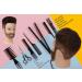 Stancia Male Mannequin Head 14 with 100% Human Hair - Dark Brown | Barber & Hairdresser Training Doll for Styling Practice - Buy Online on GoSupps.com