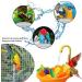 Automatic Bird Bathtub with Faucet - Ideal for Parakeets, Cockatiels, Conures, and Small Birds | SGQCAR New Orange - Buy Online on GoSupps.com