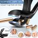 Buy Angled Head Nail Clippers - Mess Free Toenail Clippers for Seniors & Thick Nails | Sharp Blade Nail Cutter | Perfect Birthday Gifts for Men & Women - Black - Buy Online on GoSupps.com