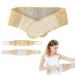 Gopaw lumbar spine Turmalin Taillenbandage Belonging belt Band self-heating lumbar belt Belt back support belts with 20 Turmalin-magnifying magnetic field therapy pain relief (beige l) l Beige