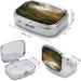 Buy Wilderness Park Print Pill Box | 2 Compartment Portable Pill Organizer | Decorative Metal Medicine Case for Travel - Buy Online on GoSupps.com