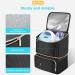 Wolka Breast Pump Bag & Diaper Bag Combo | Insulated Breastmilk Cooler Bag - Black - Buy Online on GoSupps.com