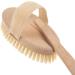Buy SIDCO XXL Wooden Bath Brush - Long Sauna Back Brush (45 cm) for Relaxing Massage | International Shipping Available - Buy Online on GoSupps.com