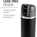 GSI Outdoors Microlite FLIP 500 Black Thermos Flask - Unisex Lightweight Durable - Ideal for Travel & Adventure - Buy Online on GoSupps.com