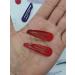 6 PCS Metal Snap Hair Clips - Red Hair Grips 5CM Long - Buy Online on GoSupps.com
