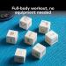 Chronicle Books Fitness Dice - 7 Wooden Dice for 45,000+ Workout Routines - Buy Online on GoSupps.com
