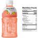 Mogu Mogu Peach Flavoured Drink with NATA De Coco 320ml - Buy Online on GoSupps.com