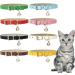 Handmade Leather Cat Neck Straps with Bells - Adjustable Durable 8-Piece Set for Small Pets | Perfect for Indoor & Outdoor Use - Buy Online on GoSupps.com