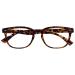 Brown tortoiseshell distance lenses Gregory Peck style men's women's spring hinges M14-2T -1.00