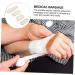 FRCOLOR 4 Rolls Elastic Band Gauze Pads - Stretchy Nylon Non-Woven Gauze (15x4.5CM) - Ideal for Wound Care & Medical Supplies - International Shipping - Buy Online on GoSupps.com