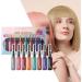  Gvblkq Gvblkq Hair Chalk Comb Hair Color Mascara Set Temporary Hair Dye Hair Chalk - Buy Online on GoSupps.com