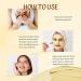 Tongyend Turmeric Vitamin C Clay Mask kit Deep Cleansing Face Masks Skincare with Brush Clay Face Mask for Radiant Skin Turmeric for Dark Spots Acne Brightening Oil Balance Cleansing Pores - Buy Online on GoSupps.com