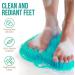 Relax VIBES Shower Foot Scrubber - Non-Slip Exfoliating Massager for Clean and Smooth Feet - Buy Online on GoSupps.com