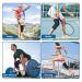 Abyon Kniebandage for Men & Women - Compressed Knee Support with Patella Gel Pads & Stabilizers for Meniscus Tear Arthritis ACL MCL - Black & Blue - Buy Online on GoSupps.com