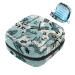 Storage bags for women's bandages aesthetic insect and flowers blue pattern portable menstrual pad bag panty liners tampons women's bandages storage holder for women school office