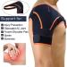 Adjustable Shoulder Support Shoulder Compression Wrap Shoulder Brace Ergonomic Design and Breathable Wicking Lightweight Fabric Durable and Fitness for Dislocation Shoulder Sprain - Buy Online on GoSupps.com