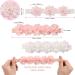 4 Pack Baby Girls Flower Headbands - Elastic Nylon Hair Accessories for Newborns | Perfect for Parties & Weddings - Buy Online on GoSupps.com