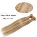 SEGO SONNGING 100% Remy Human Hair Extensions - 0.5g Strands U-Tip Glue 100 Strands #12P613 White Brown/Light Blond 40cm (50g) - International Shipping Available - Buy Online on GoSupps.com
