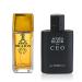 1 Billion&Acqua CEO Combo Men's Cologne- Eau De Toilette Spray Perfume Fragrance For Men- Daywear Casual Daily Cologne Set 3.4 Oz Bottle- Ideal EDT Beauty Gift for Birthday Anniversary 1 Billion&Acqua CEO Black